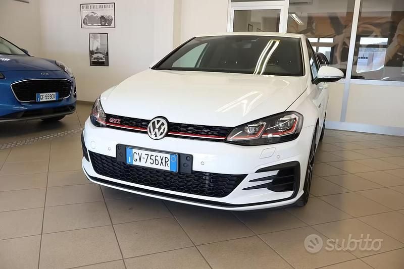 Usata VW Golf VII GTI 245 CV (180 kW) 2019 Bianco Berlina