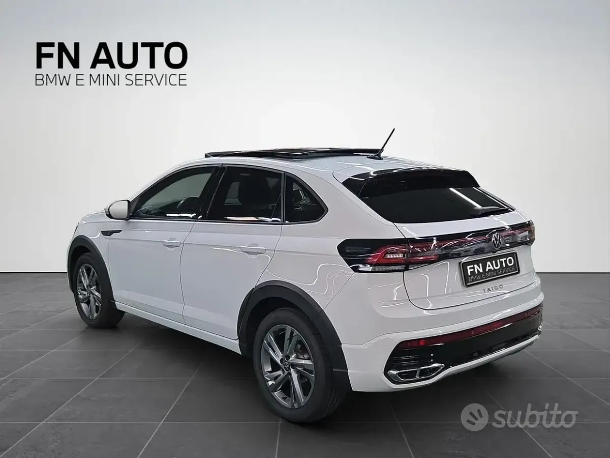 Usata VW Taigo R-line 110 CV (80 kW) 2023 Bianco SUV