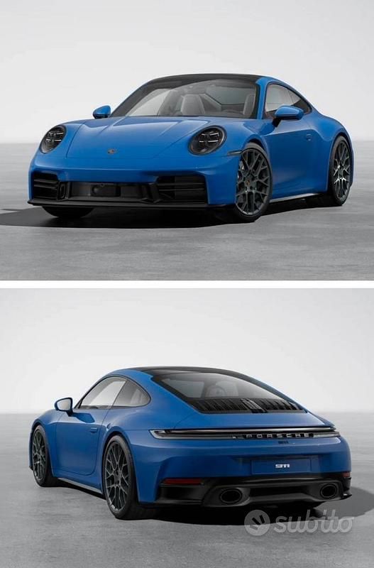 Usata Porsche 992 2024 Blu Coupé