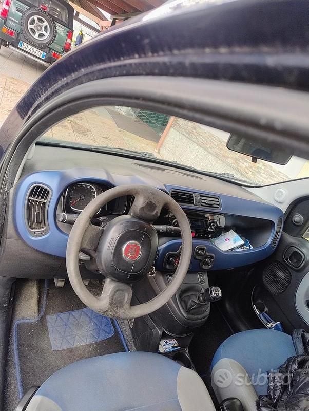 Usata Fiat Panda 2014 Blu Utilitaria