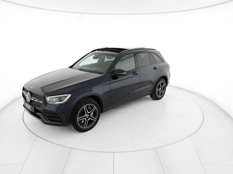 Usata Mercedes GLC300e Premium 306 CV (225 kW) 2021 Blu/azzurro SUV