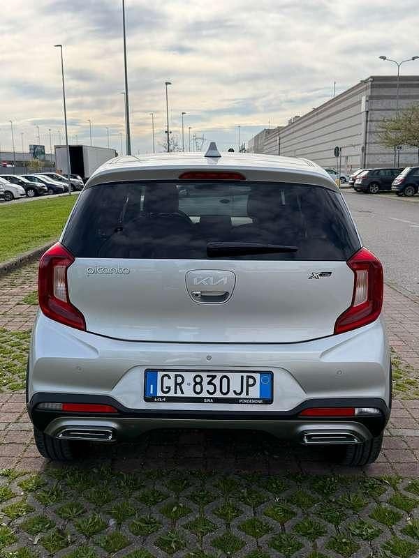 Usata Kia Picanto X-Line 101 CV (74 kW) 2023 Argento Utilitaria