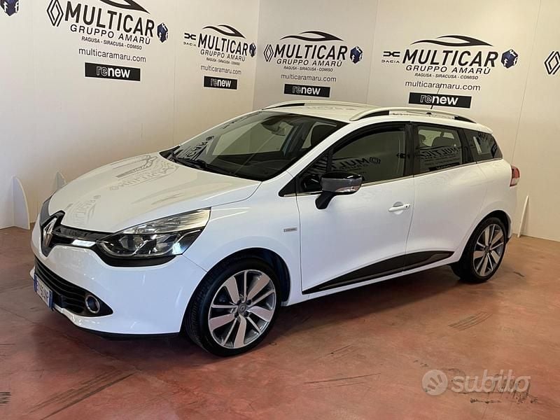 Usata Renault Clio GrandTour 90 CV (66 kW) 2015 Bianco Station wagon