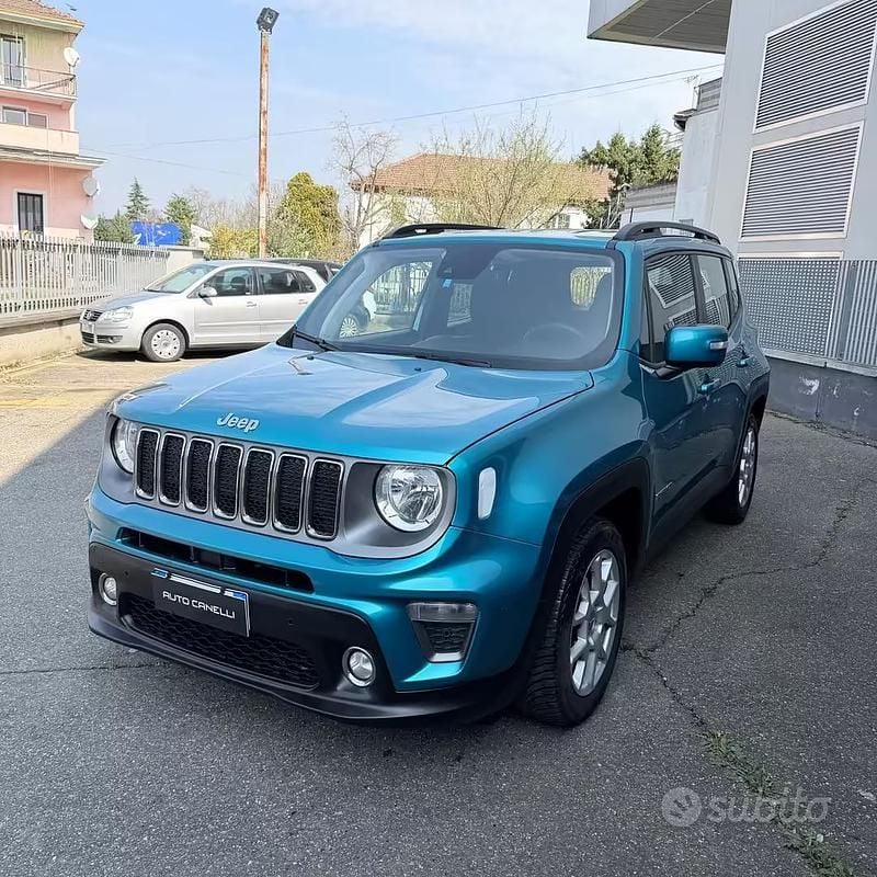 Usata Jeep Renegade Limited 131 CV (96 kW) 2021 Blu SUV
