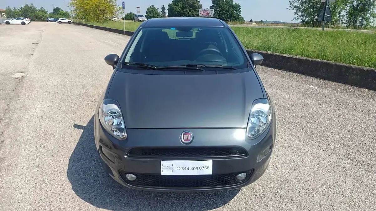 Usata Fiat Punto Street 77 CV (56 kW) 2014 Grigio Utilitaria