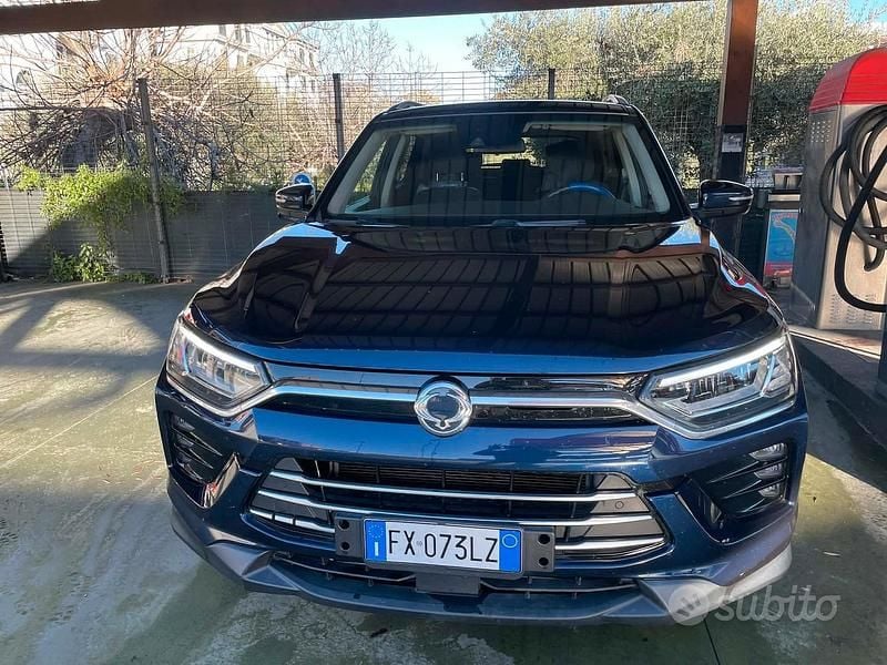Usata Ssangyong (KGM) Korando 2019 Blu Monovolume