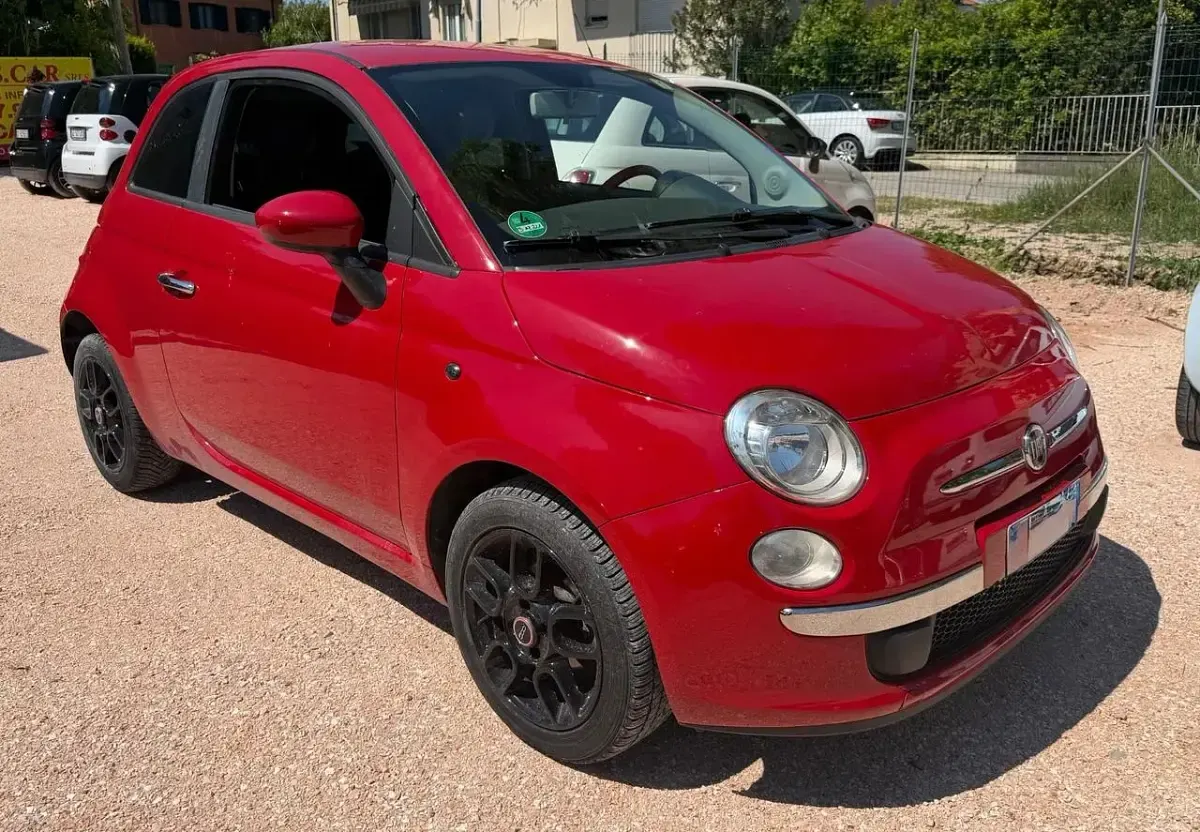 Usata Fiat 500 Sport 69 CV (50 kW) 2008 Rosso Berlina