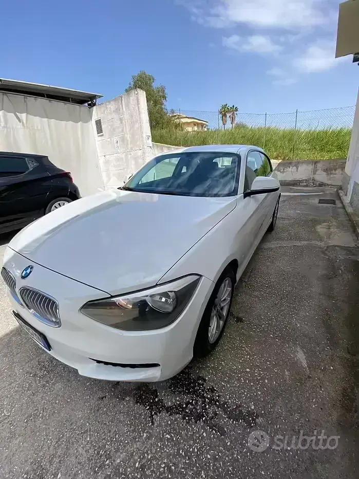 Usata BMW 116 Sport Line 116 CV (85 kW) 2013 Bianco Utilitaria