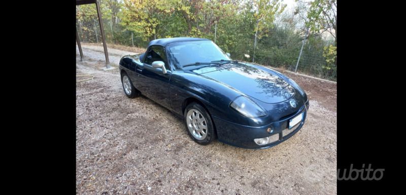 Usata Fiat Barchetta 131 CV (96 kW) 2002 Blu Cabrio