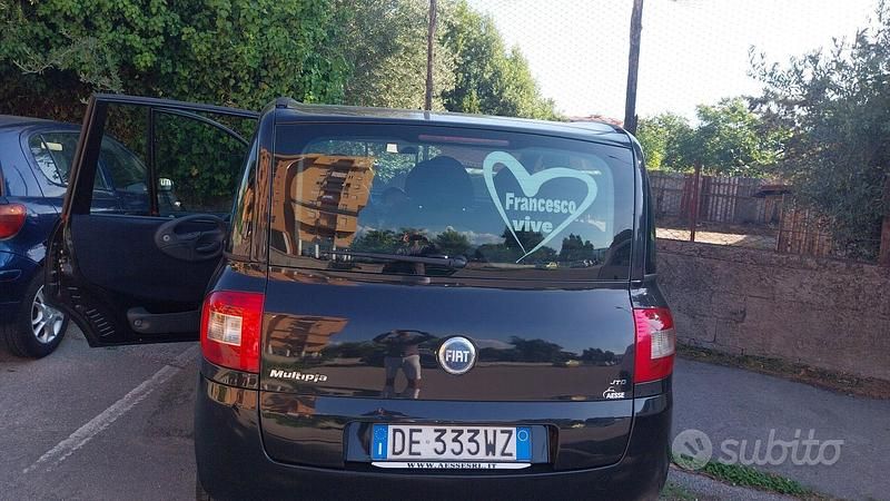 Usata Fiat Multipla 120 CV (88 kW) 2006 Nero Monovolume