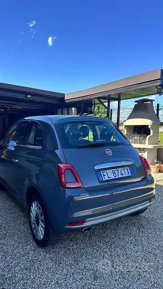 Usata Fiat 500 Lounge 95 CV (69 kW) 2017 Grigio Utilitaria