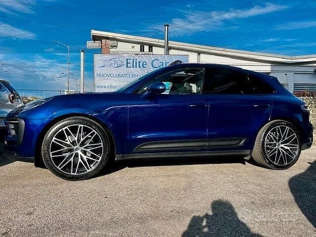 Usata Porsche Macan 265 CV (194 kW) 2023 Blu SUV