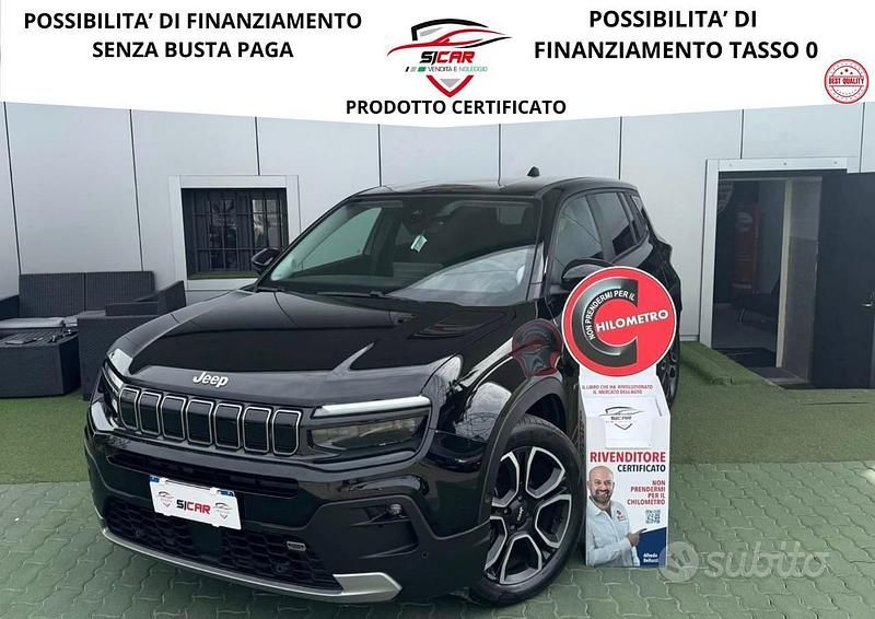 Usata Jeep Avenger Summit 101 CV (74 kW) 2023 Nero SUV