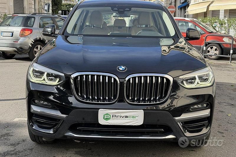 Usata BMW X3 Luxury Line 190 CV (139 kW) 2019 Nero SUV
