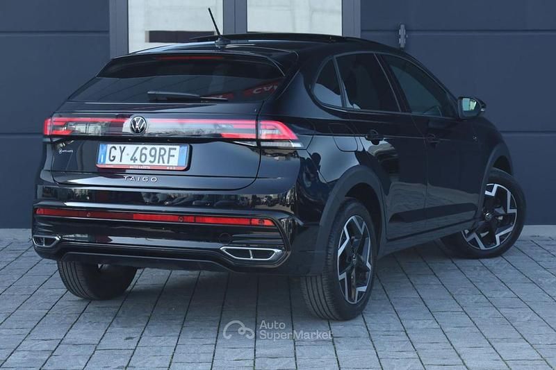 Usata VW Taigo R-line 116 CV (85 kW) 2025 Nero SUV
