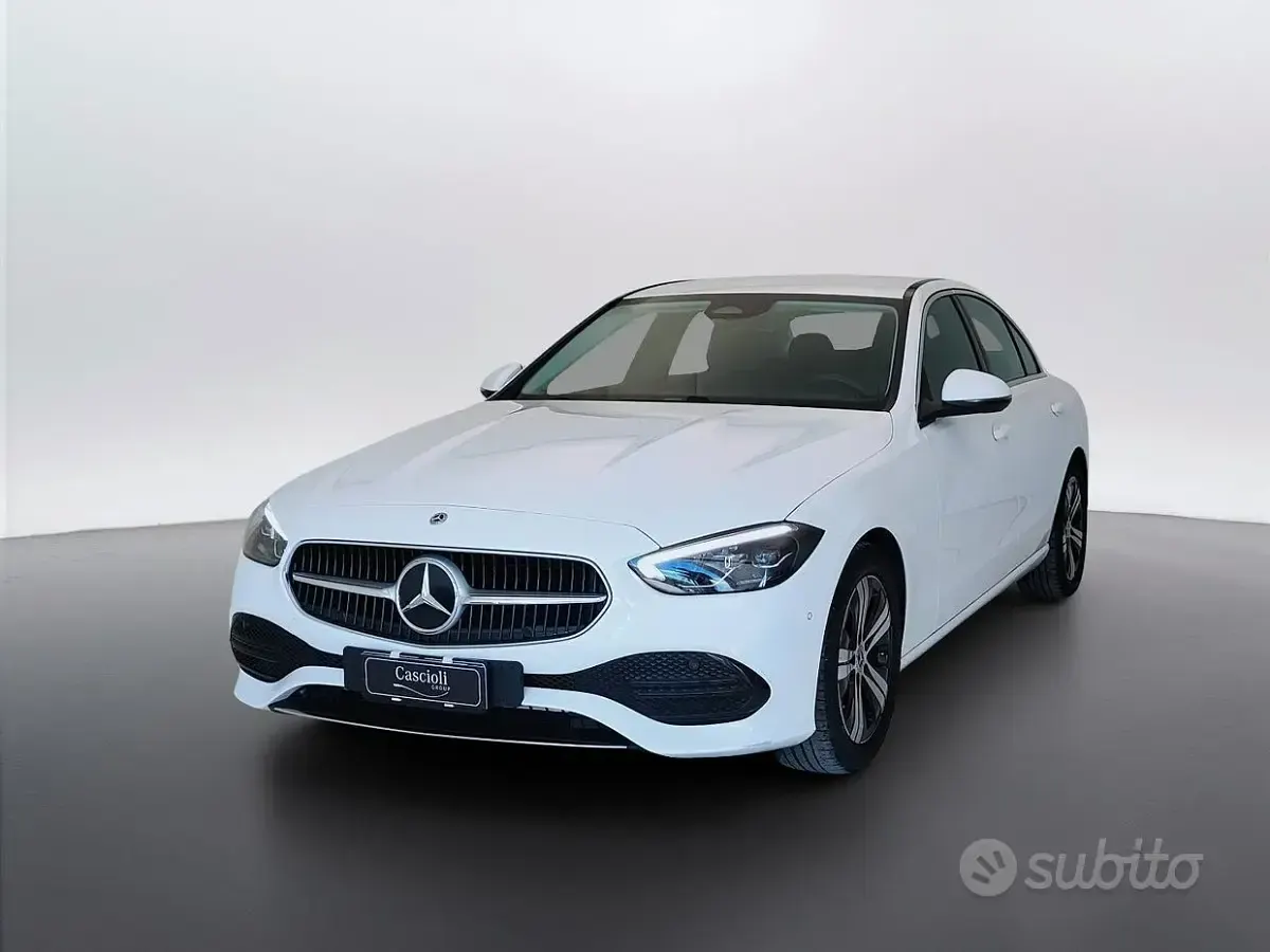 Usata Mercedes C200 Advanced 163 CV (119 kW) 2025 Bianco Berlina