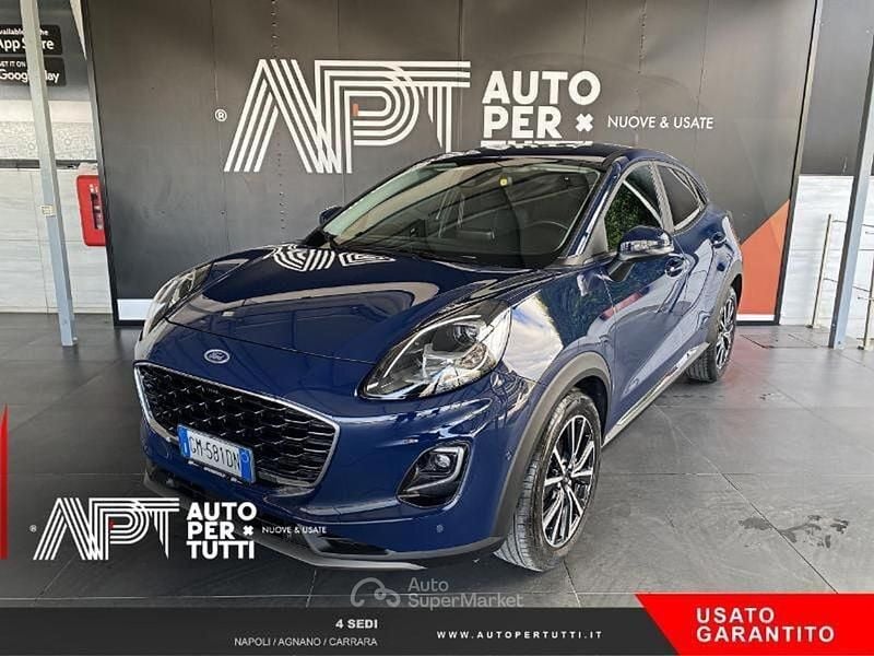 Usata Ford Puma Titanium 125 CV (91 kW) 2023 Blu SUV