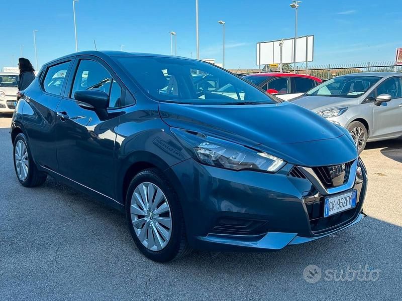 Usata Nissan Micra Visia 2022 Blu Utilitaria