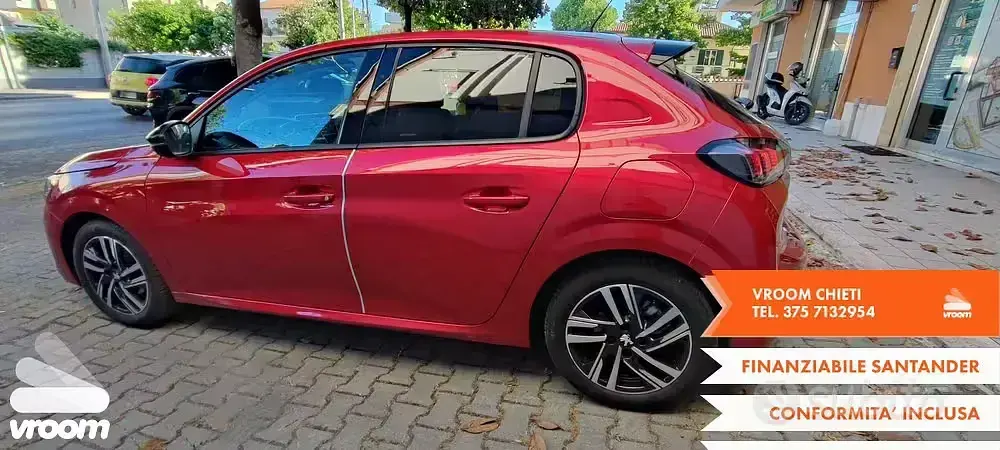 Usata Peugeot 208 75 CV (55 kW) 2022 Utilitaria