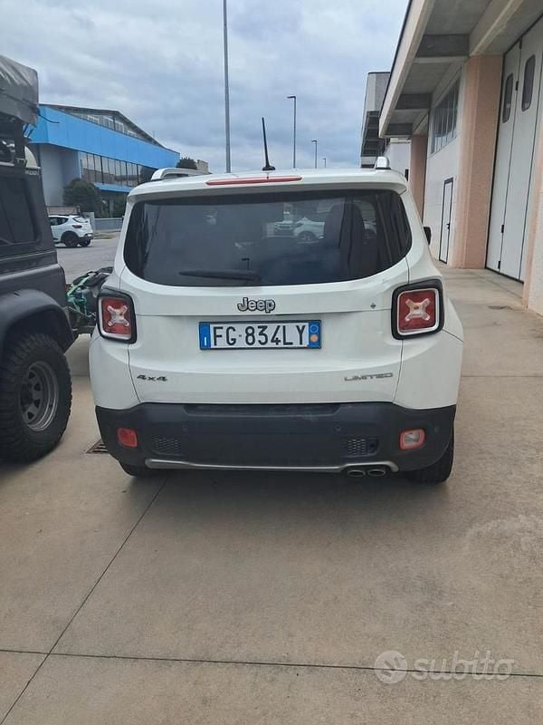 Usata Jeep Renegade Limited 140 CV (102 kW) 2016 Bianco SUV