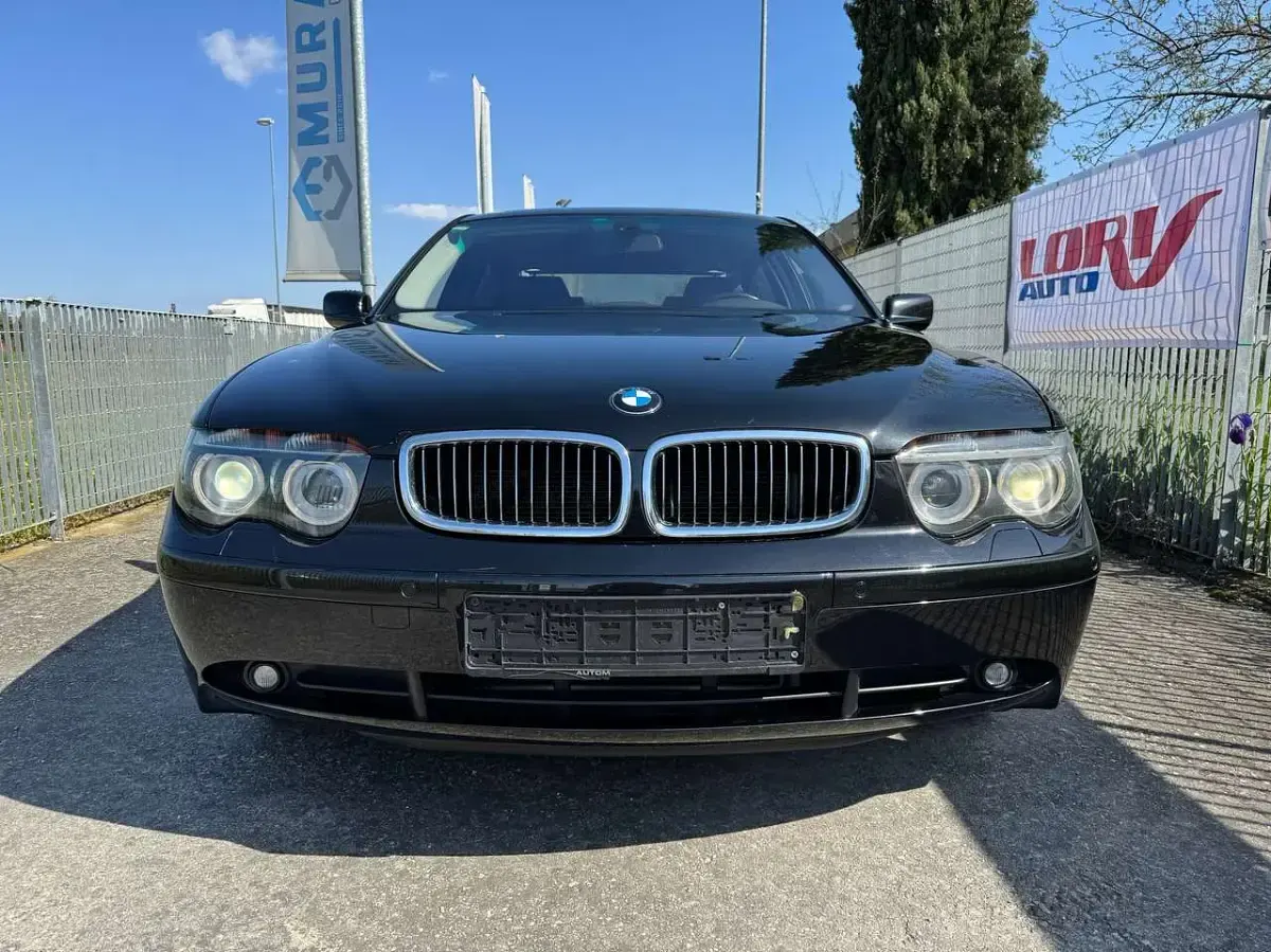 Usata BMW 745 333 CV (244 kW) 2004 Nero Berlina
