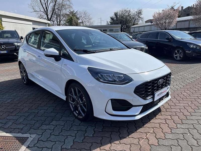 Usata Ford Fiesta ST-Line 125 CV (91 kW) 2022 Bianco Utilitaria
