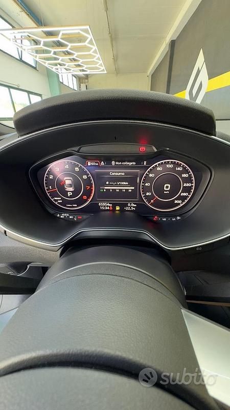 Usata Audi TTS Black Edition 180 CV (132 kW) 2016 Grigio Coupé