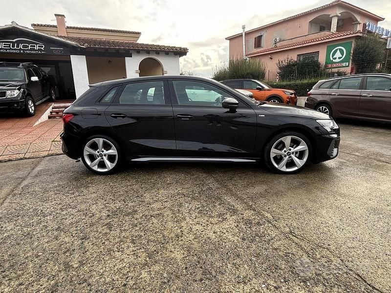 Usata Audi A3 S-Line 150 CV (110 kW) 2024 Nero Berlina