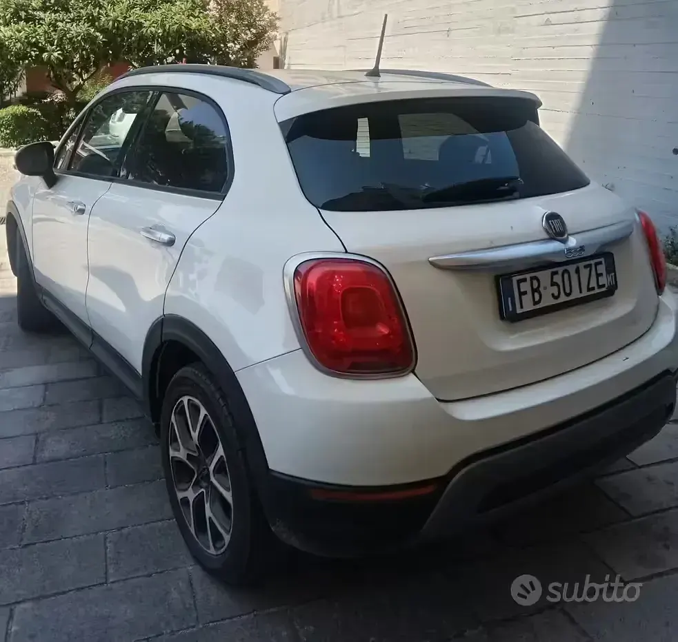 Usata Fiat 500X Cross 120 CV (88 kW) 2016 Bianco SUV
