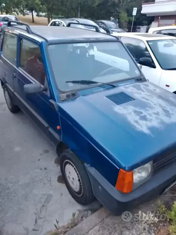 Usata Fiat Panda 54 CV (39 kW) 2001 Bluazzurro Berlina