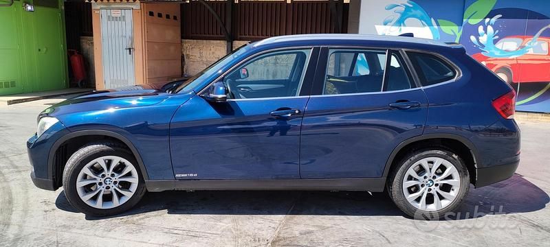 Usata BMW X1 116 CV (85 kW) 2014 Blu/azzurro SUV