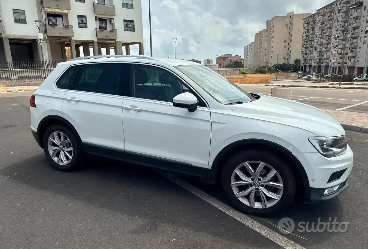 Usata VW Tiguan 116 CV (85 kW) 2016 Bianco SUV