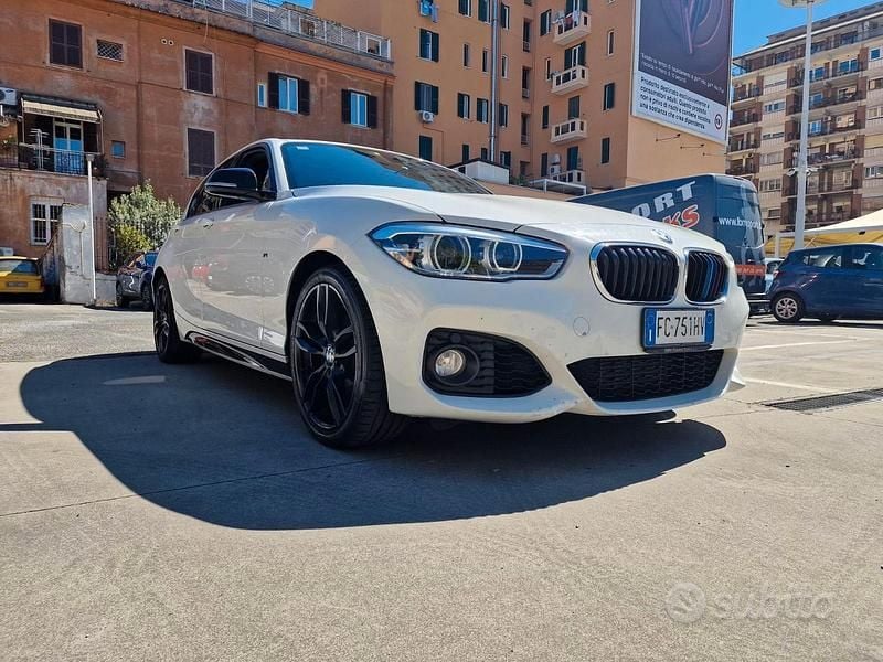 Usata BMW 120 M Sport 190 CV (139 kW) 2016 Bianco Utilitaria