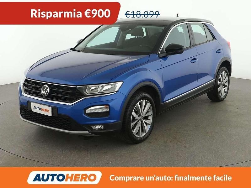 Usata VW T-Roc Style 150 CV (110 kW) 2021 Blu SUV