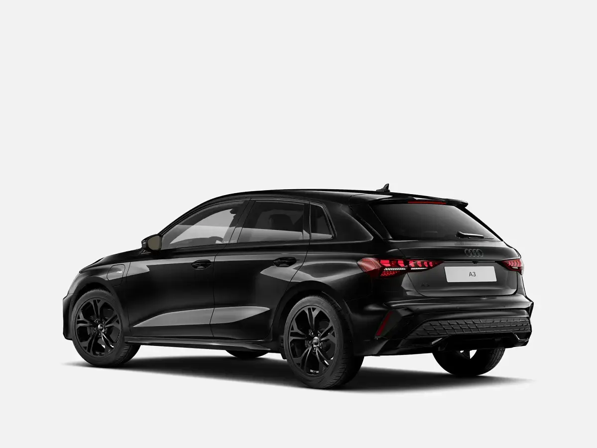 Nuova Audi A3 S-Line 204 CV (150 kW) 2026 Nero mythos metallizzato