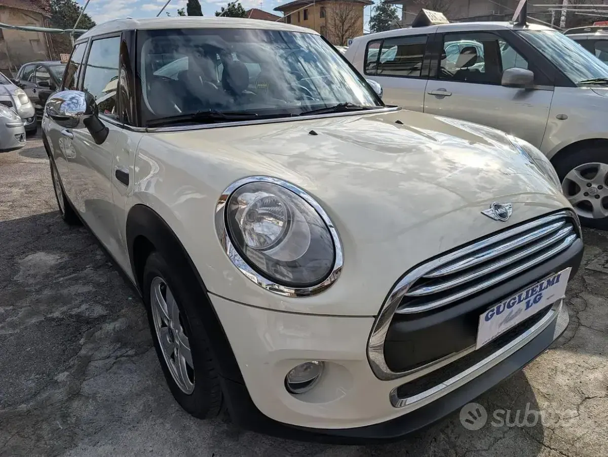 Usata Mini One D 95 CV (69 kW) 2016 Bianco Utilitaria