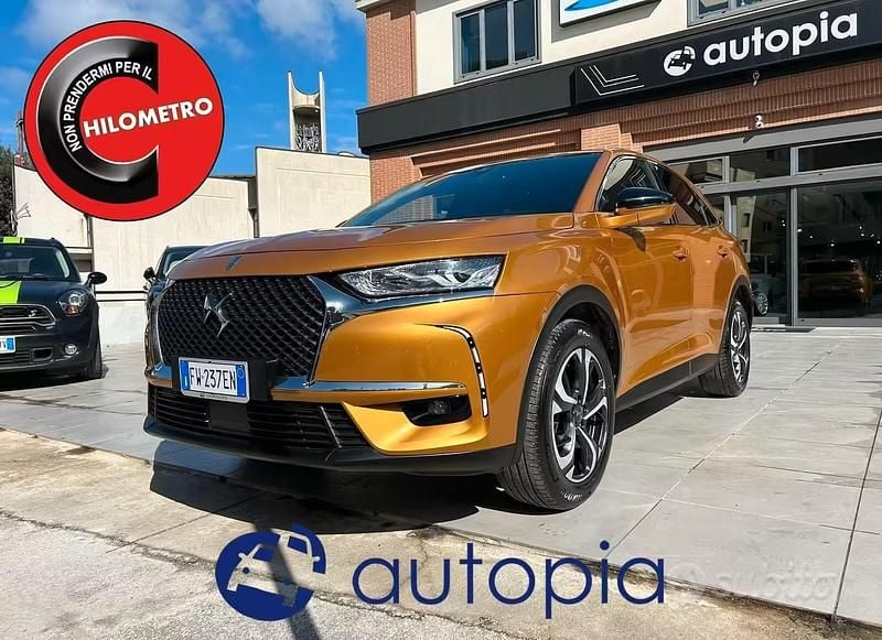 Usata DS Automobiles DS7 Crossback Grand Chic 130 CV (95 kW) 2019 Arancione SUV