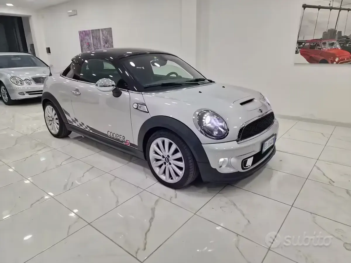 Usata Mini Cooper SD Coupé 143 CV (105 kW) 2012 Grigio Coupé
