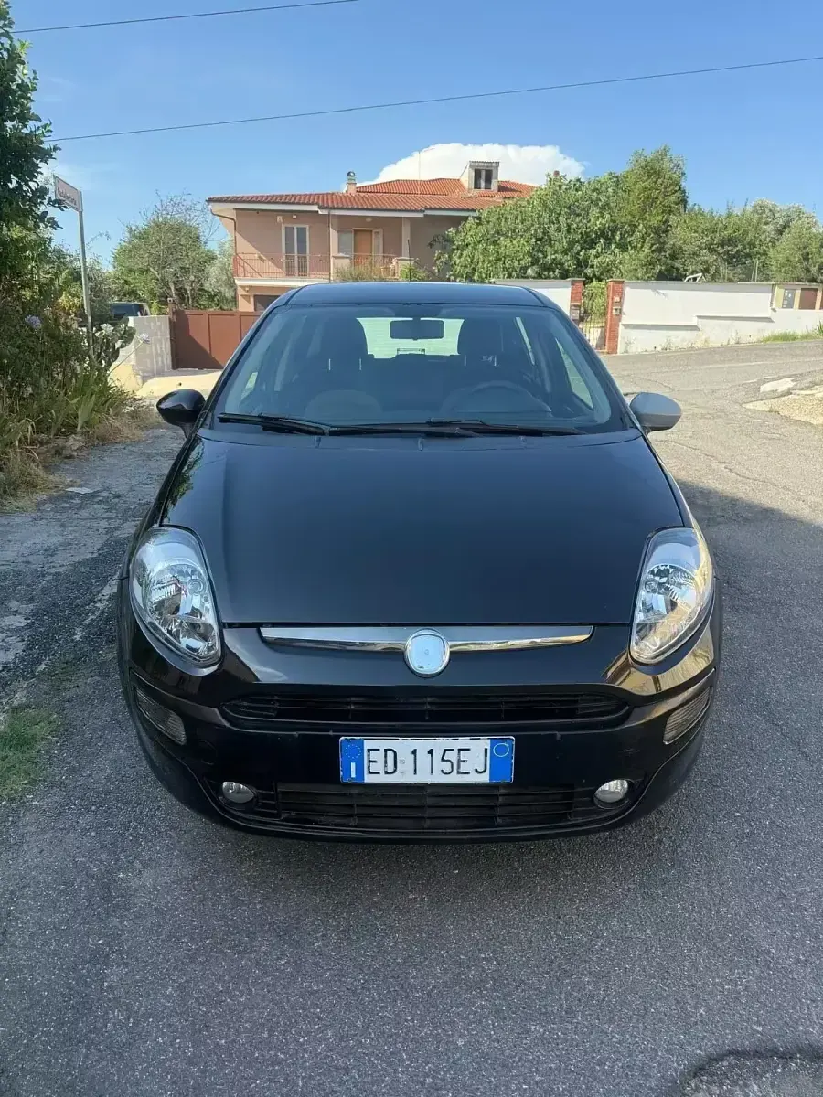 Usata Fiat Punto Evo Active 75 CV (55 kW) 2012 Nero Utilitaria