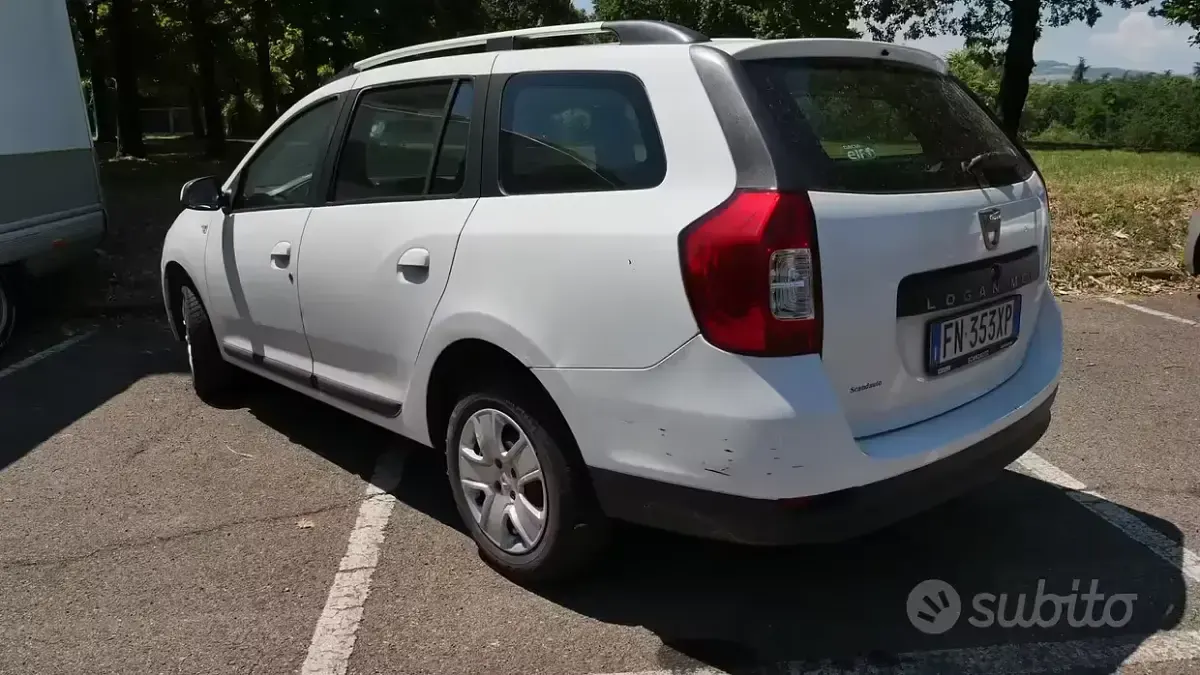Usata Dacia Logan MCV 90 CV (66 kW) 2018 Bianco Station wagon
