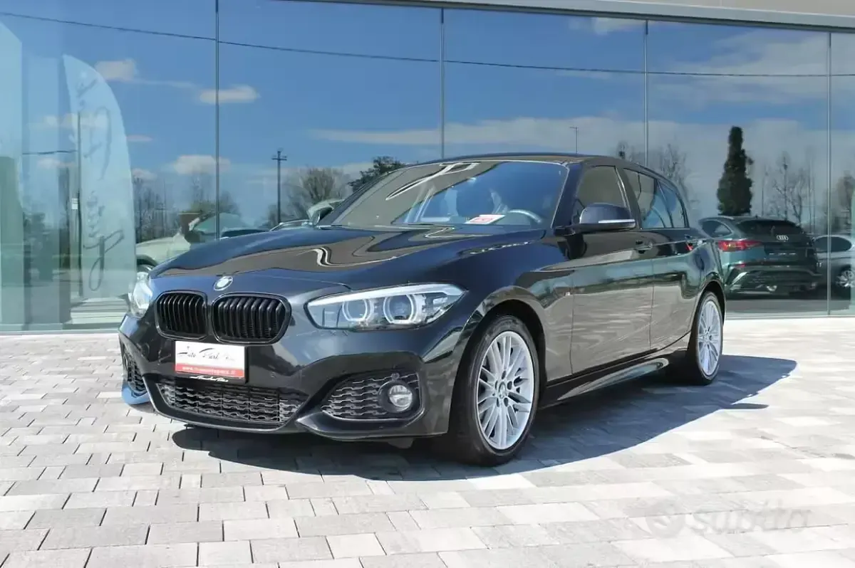 Usata BMW 116 M Sport 109 CV (80 kW) 2019 Nero Utilitaria