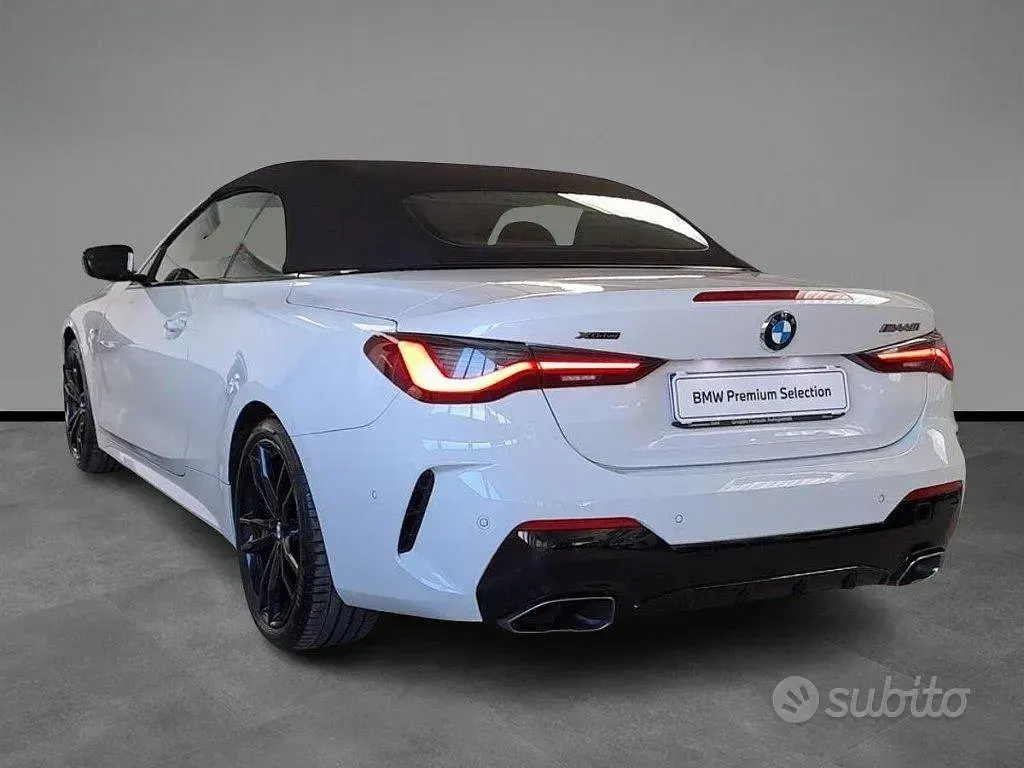 Usata BMW 440 Cabriolet M Sport 374 CV (275 kW) 2021 Bianco Cabrio