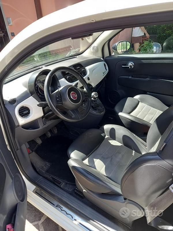 Usata Fiat 500 2011 Bianco Berlina