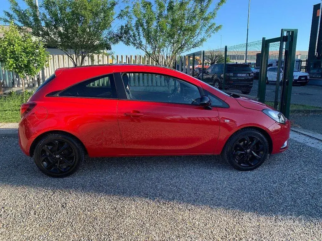 Usata Opel Corsa 69 CV (50 kW) 2015 Rosso Utilitaria