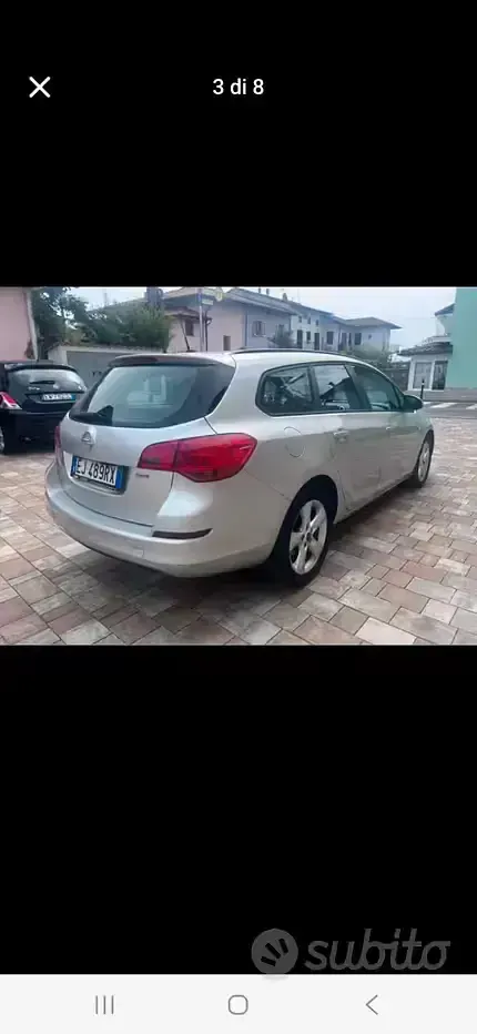 Usata Opel Astra 110 CV (80 kW) 2011 Grigio Station wagon