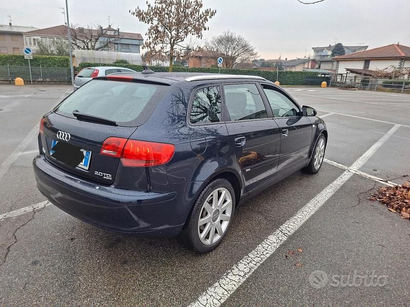 Usata Audi A3 S-Line 2008 Blu Utilitaria