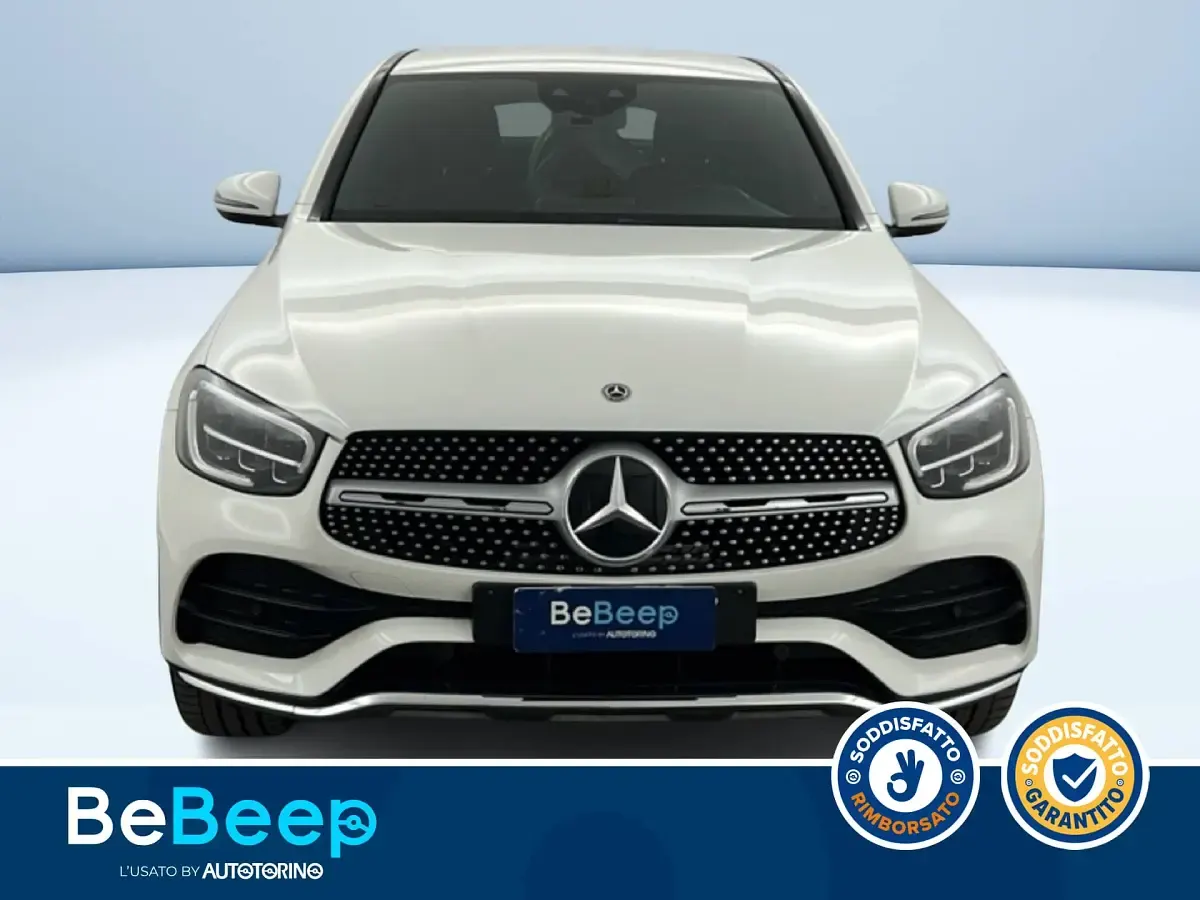 Usata Mercedes GLC220 Premium 194 CV (142 kW) 2019 Bianco pastello SUV