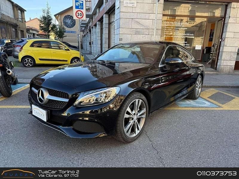 Nero Usata 2016 Mercedes C220 Coupé | 15.990 € (Ottimo prezzo) - Immagine 1/4