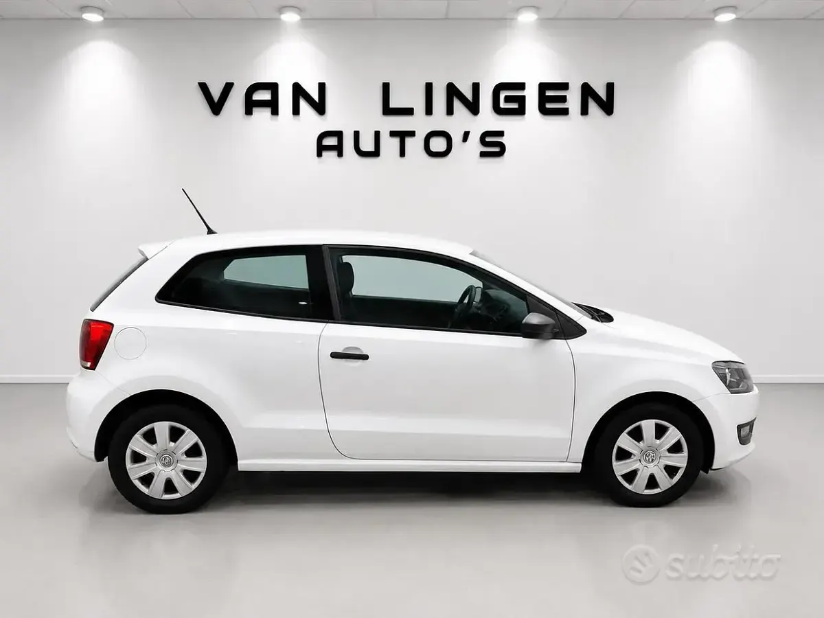 Usata VW Polo Trendline 60 CV (44 kW) 2010 Bianco Utilitaria