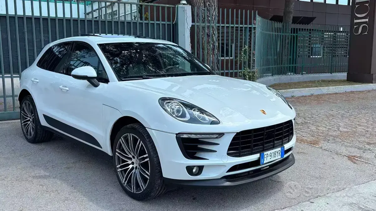 Usata Porsche Macan 252 CV (185 kW) 2018 Bianco SUV
